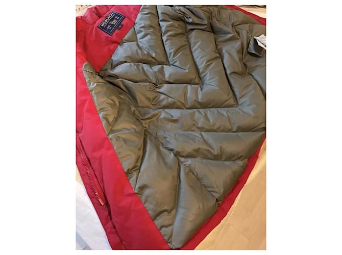 Parka Woolrich Roja de Algodón - vista 8