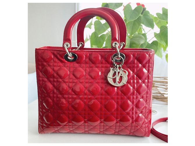 Lady Dior - Smalto rosso - vista 10