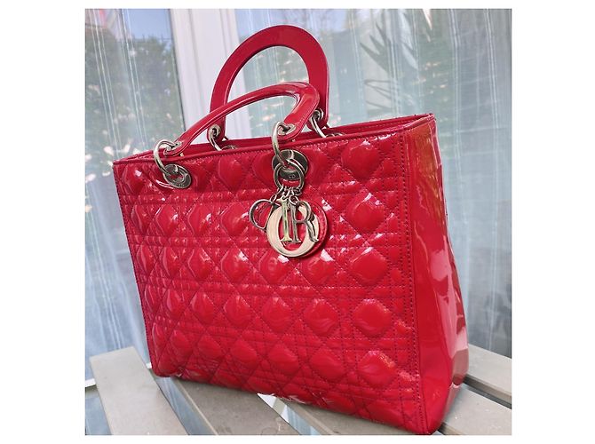 Lady Dior - Smalto rosso - vista 2