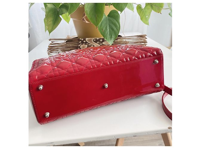 Lady Dior - Smalto rosso - vista 3