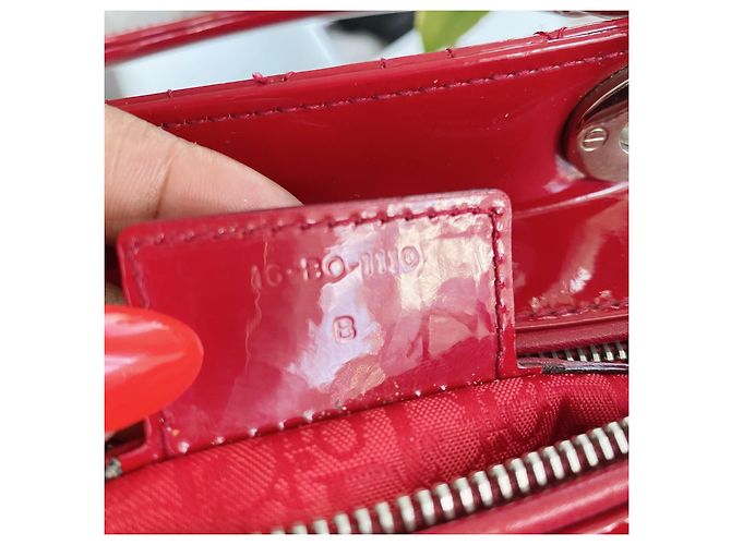 Lady Dior - Smalto rosso - vista 8