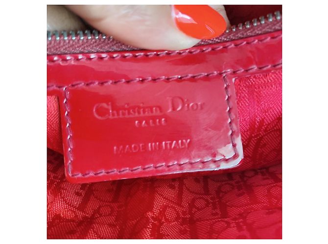 Lady Dior - Smalto rosso - vista 9