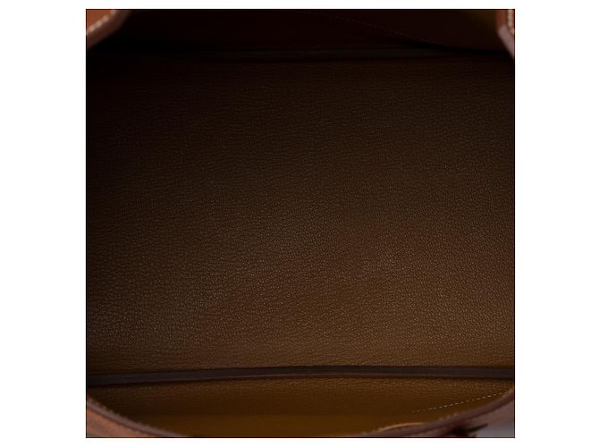 Hermès Sac HERMES Birkin 35 en Cuir Doré - 102055 - vue 9