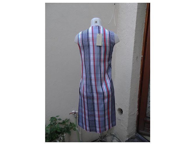 Stella Mc Cartney Vestido asimétrico de viscosa Stella McCartney Multicolor - vista 10