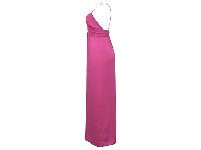 Vestido maxi largo sin espalda Rixelle Ba&Sh en poliéster rosa - vista 2