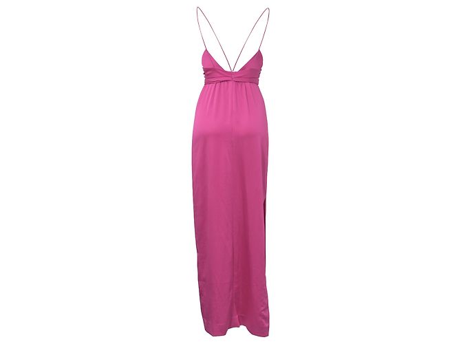 Vestido maxi largo sin espalda Rixelle Ba&Sh en poliéster rosa - vista 3