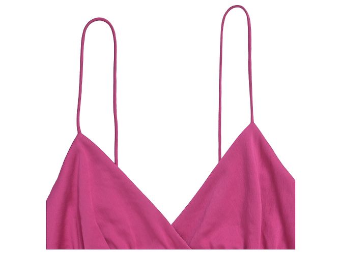 Vestido maxi largo sin espalda Rixelle Ba&Sh en poliéster rosa - vista 5