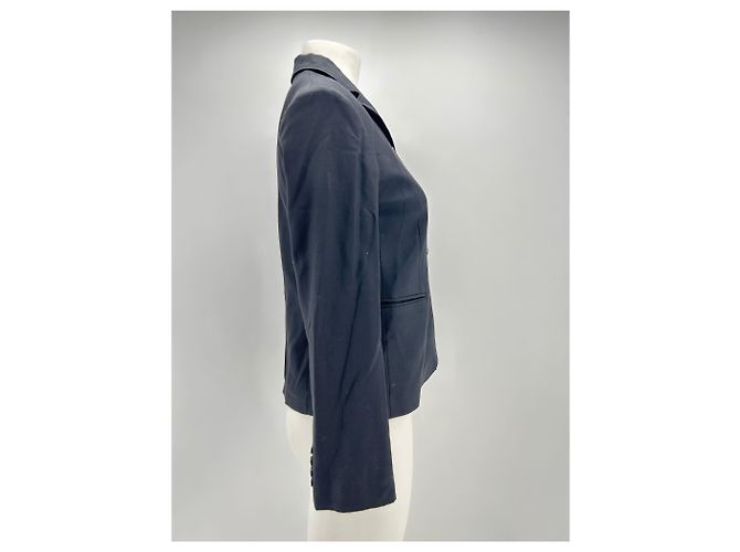 Autre Marque Loulou Studio Jacken T.International S Wolle Schwarz - Ansicht 3