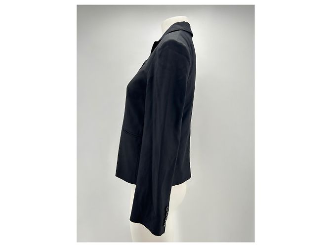 Autre Marque Loulou Studio Jacken T.International S Wolle Schwarz - Ansicht 4