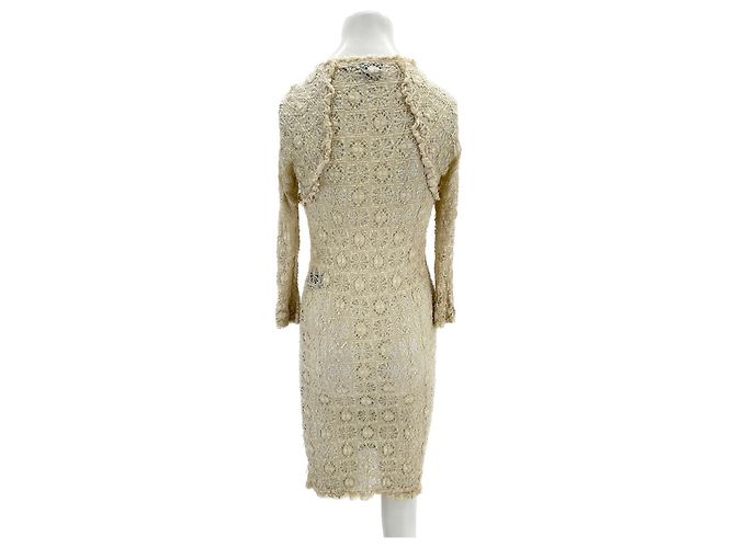 ISABEL MARANT ETOILE Vestidos T.FR 36 Algodón Beige - vista 2