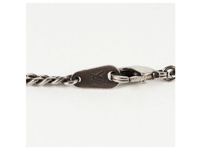 Collar Péndulo de Madera Louis Vuitton LV Plata - vista 4