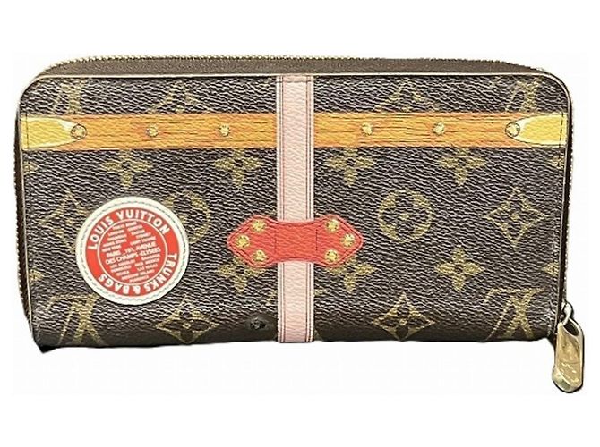 Zippy Geldbörse Sommer Trunk Monogram Louis Vuitton Braun Monogramm - Ansicht 9