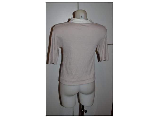 Suéter Fabiana Filippi de seda y algodón beige talla 42 - vista 4