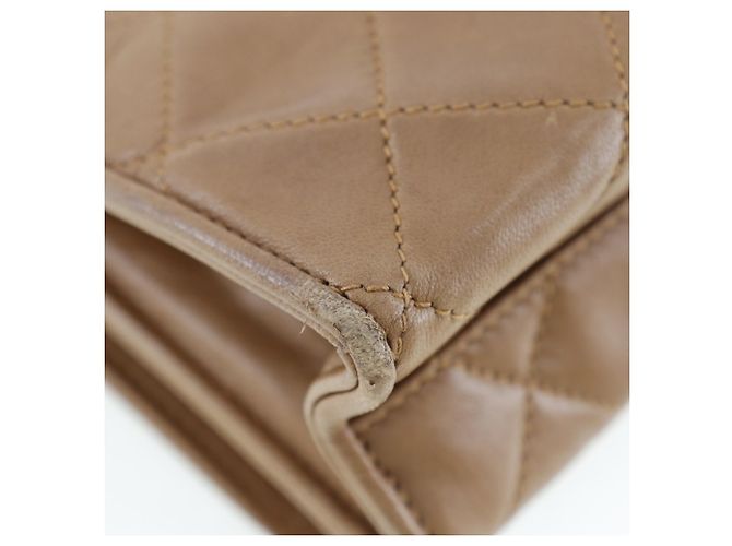 Borsa a mano Chanel Matelassé Beige - vista 4