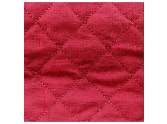 Zaino Chanel Coco Mark in nylon rosso - vista 6