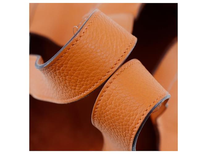 Hermès Borsa Hermes Picotin Lock GM Arancione - vista 5