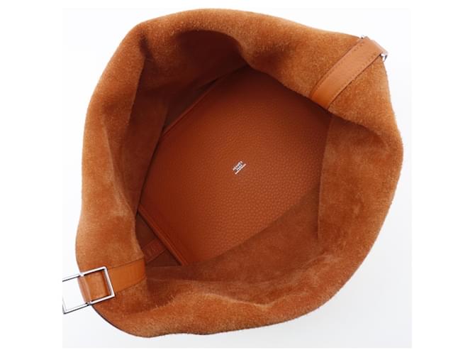 Hermès Borsa Hermes Picotin Lock GM Arancione - vista 6