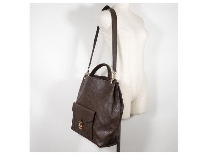 Borsa a Spalla Louis Vuitton Metis Marrone - vista 14