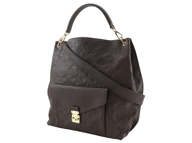 Borsa a Spalla Louis Vuitton Metis Marrone - vista 2