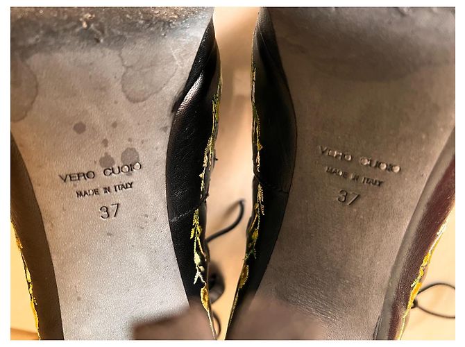 Stivaletti in pelle nera Giuseppe Zanotti Nero - vista 10