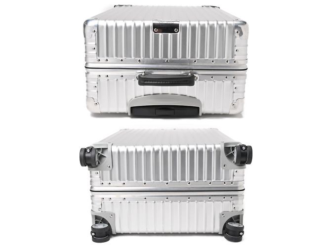 Valigia RIMOWA Classic Check-in M Argento - vista 6