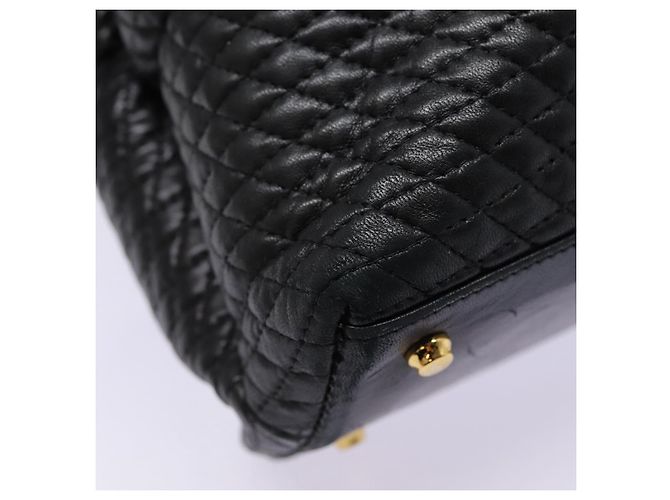 BALLY Borsa Tote in Pelle Nera Oro Auth ep5456 Nero D'oro - vista 10