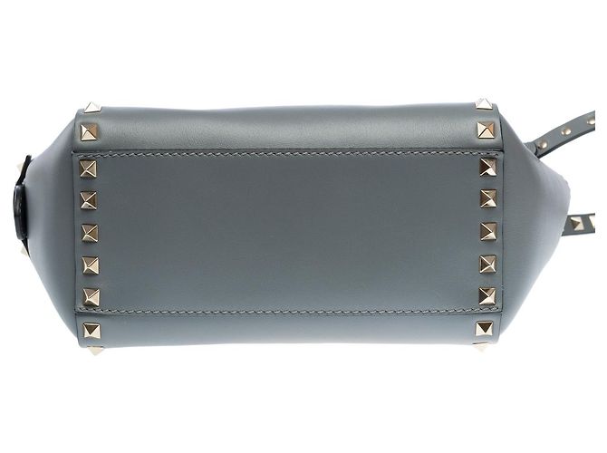 Bolsa de Couro Cinza VALENTINO GARAVANI - 102101 - vista 11