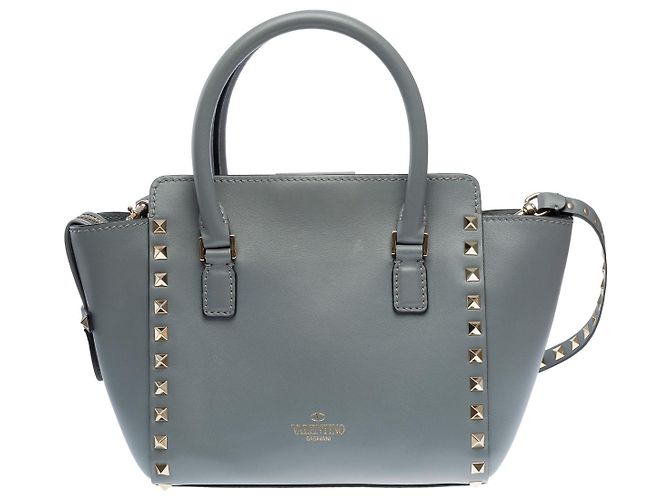 Bolsa de Couro Cinza VALENTINO GARAVANI - 102101 - vista 4