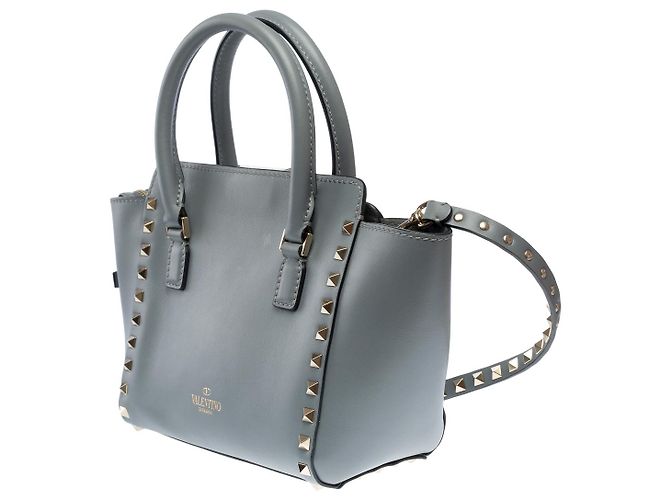 Bolsa de Couro Cinza VALENTINO GARAVANI - 102101 - vista 6