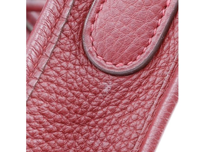 Borsa a spalla Evelyn 2PM di Hermès Rosso - vista 10