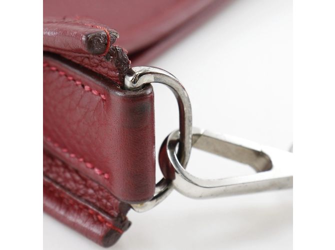 Borsa a spalla Evelyn 2PM di Hermès Rosso - vista 12