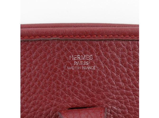 Borsa a spalla Evelyn 2PM di Hermès Rosso - vista 13
