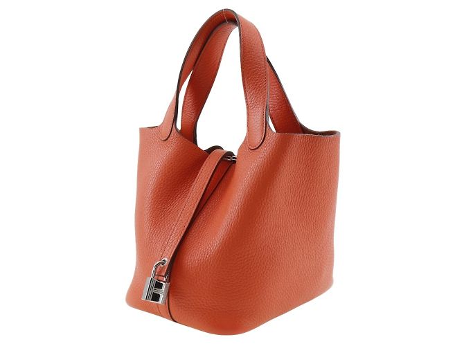 Hermès Hermes Picotin Lock PM Handtasche Orange - Ansicht 2
