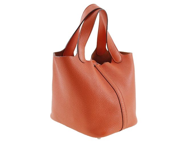 Hermès Hermes Picotin Lock PM Handtasche Orange - Ansicht 3