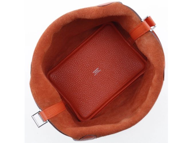 Hermès Hermes Picotin Lock PM Handtasche Orange - Ansicht 6