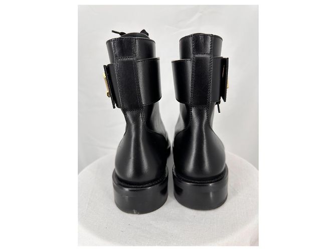 Louis Vuitton Wonderland Flat Ranger Nero Gold hardware - vista 5