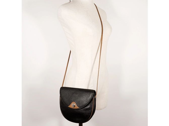 Schultertasche aus schwarzem Kalbsleder Christian Dior - Ansicht 11