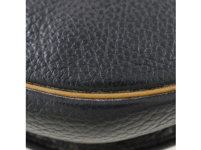 Schultertasche aus schwarzem Kalbsleder Christian Dior - Ansicht 4