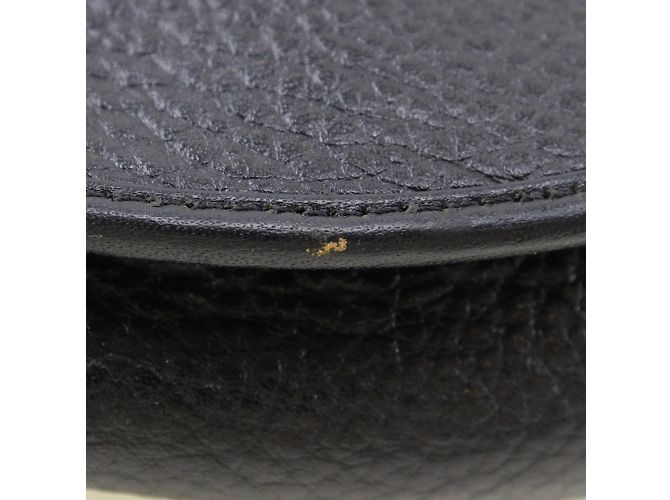 Schultertasche aus schwarzem Kalbsleder Christian Dior - Ansicht 7