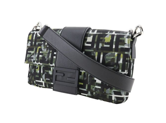 Borsa a Spalla Mamma Bucket di Fendi Nero - vista 2
