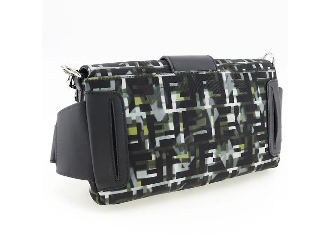Borsa a Spalla Mamma Bucket di Fendi Nero - vista 3