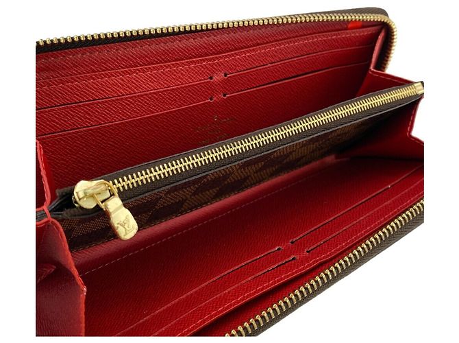 Cartera larga Damier Louis Vuitton Castaño - vista 10