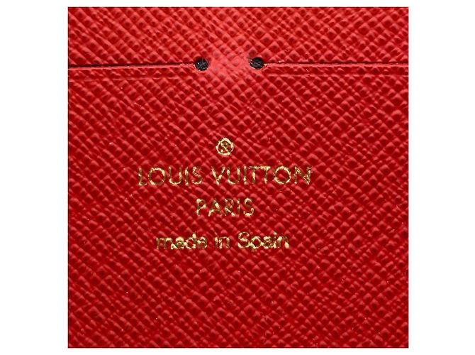 Cartera larga Damier Louis Vuitton Castaño - vista 14