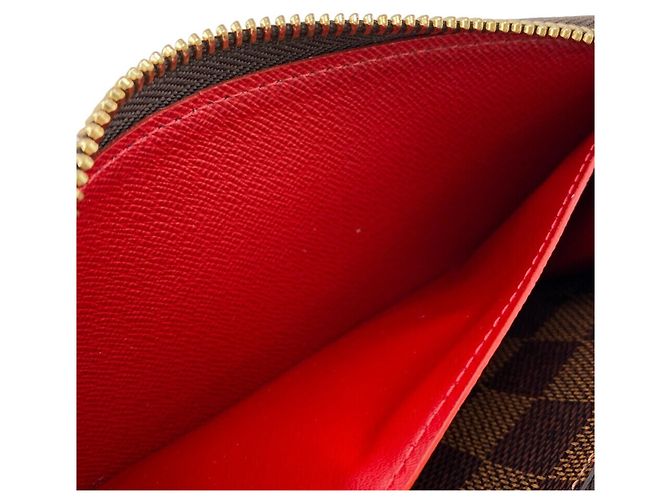 Cartera larga Damier Louis Vuitton Castaño - vista 15