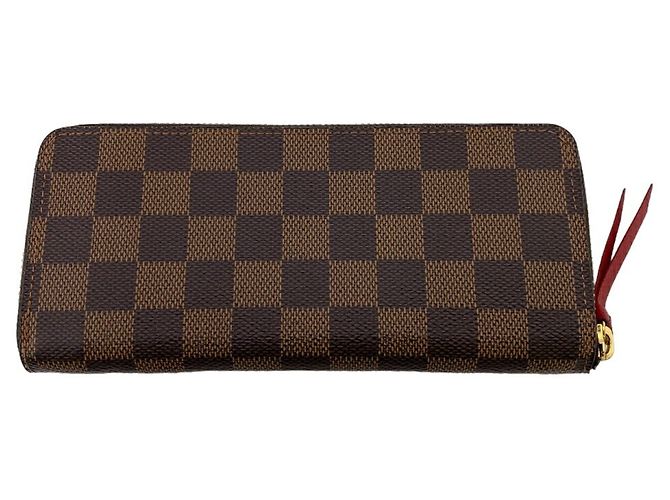 Cartera larga Damier Louis Vuitton Castaño - vista 2