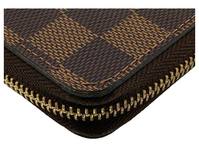 Cartera larga Damier Louis Vuitton Castaño - vista 5