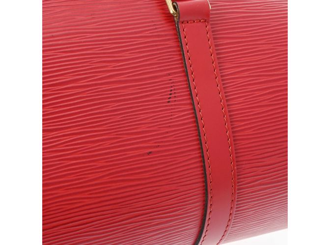 Borsa Louis Vuitton Epi Soufflot in rosso castigliano - vista 11