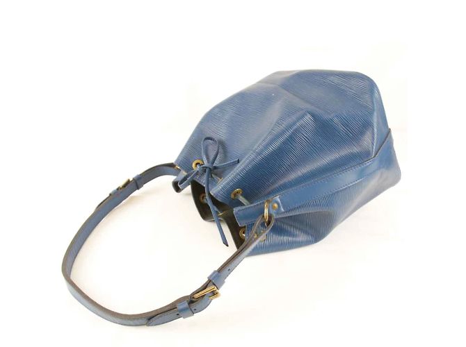 Borsa a Spalla Louis Vuitton Noe M44005 Blu - vista 6