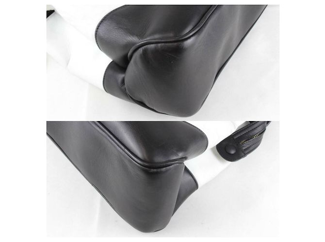 Bicolor Ketten-Schultertasche von Chanel Weiß - Ansicht 4