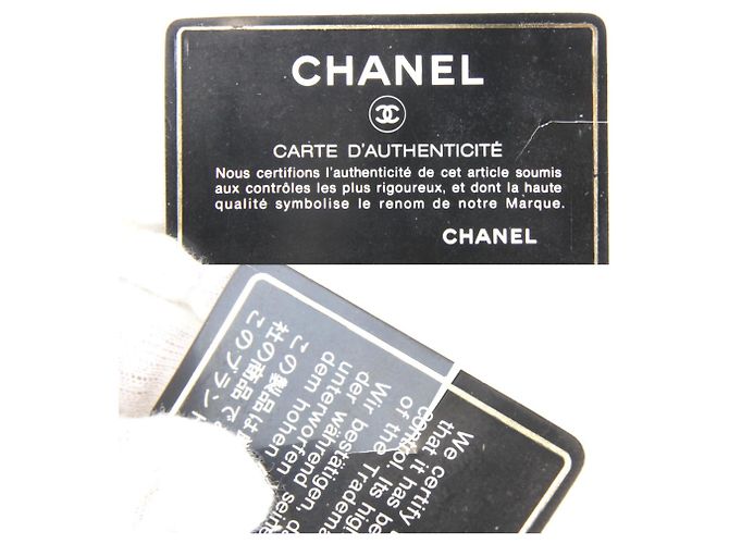 Bicolor Ketten-Schultertasche von Chanel Weiß - Ansicht 9